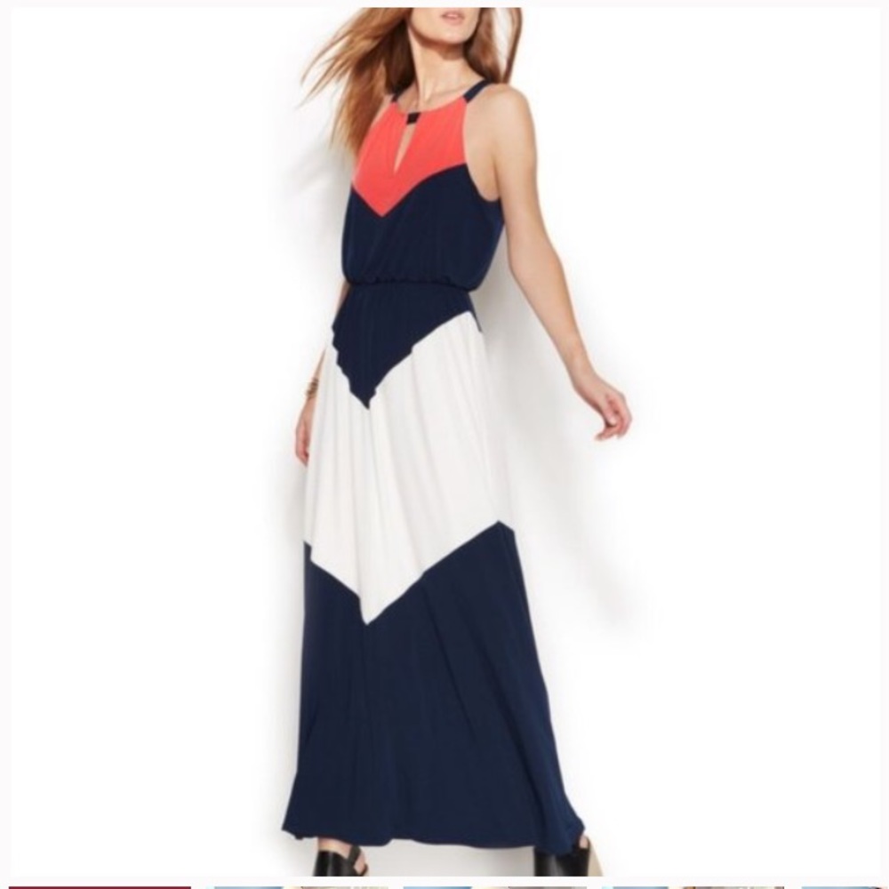 NWT Vince Camuto multi colored size 12 Dress